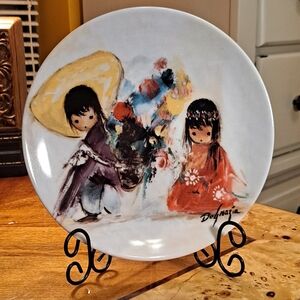 💫De Grazia Floral Bouquet Plate